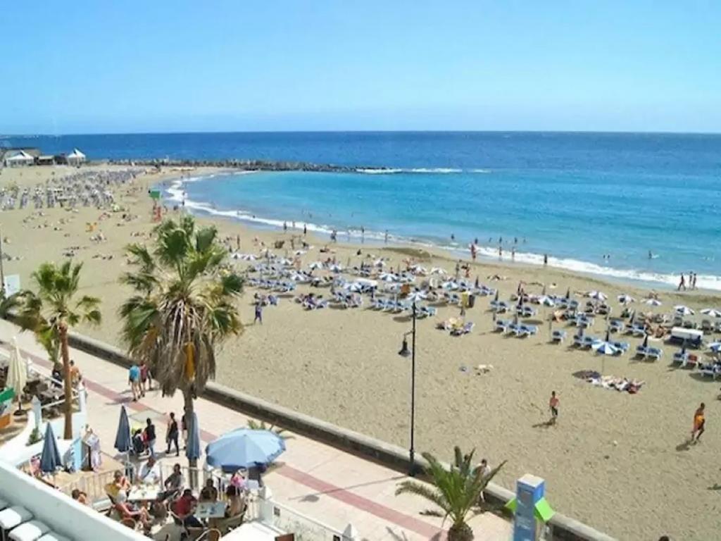 Jardin Canario Primera Linea De Playa Los Cristianos  Extérieur photo
