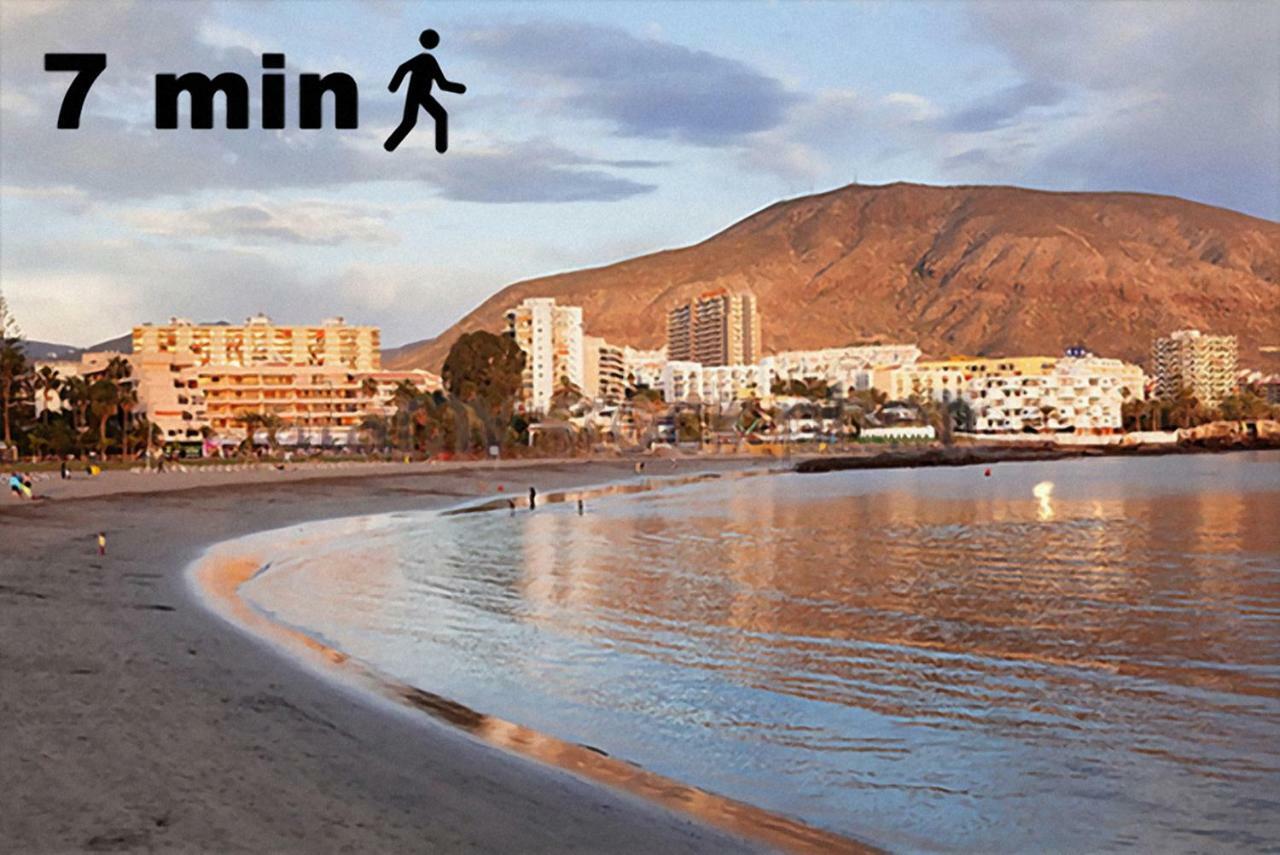 Jardin Canario Primera Linea De Playa Los Cristianos  Extérieur photo