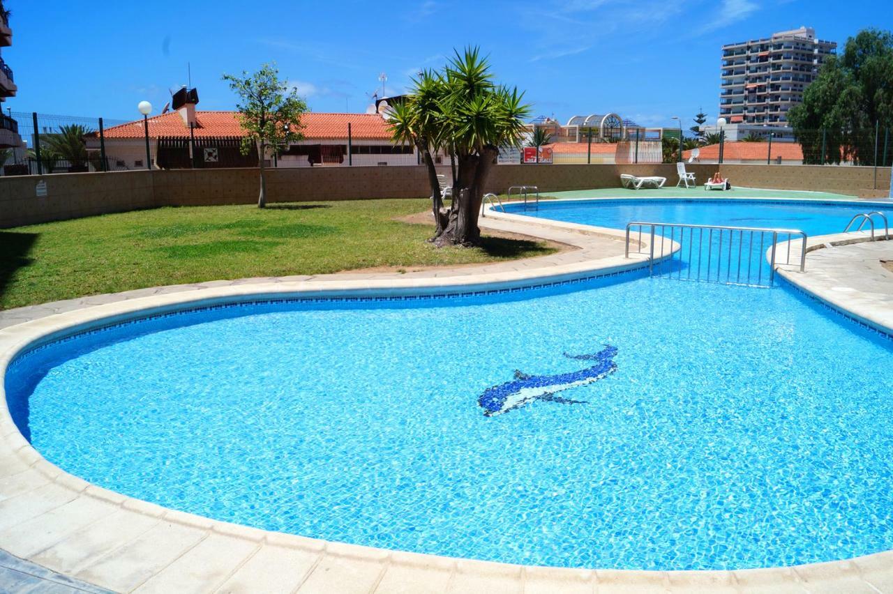 Jardin Canario Primera Linea De Playa Los Cristianos  Extérieur photo
